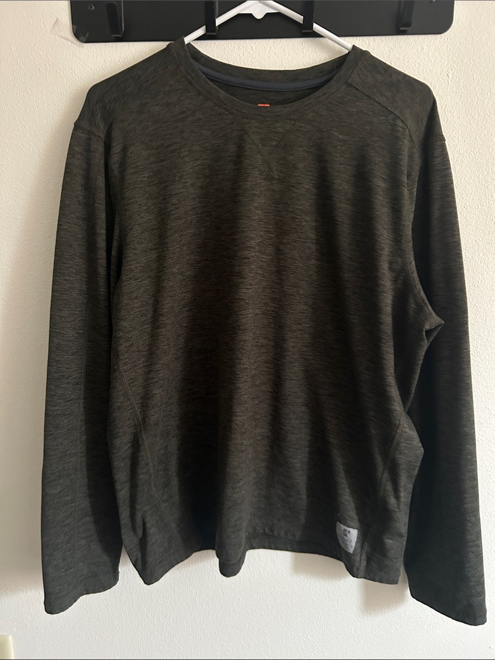 Rugged Elements Durable Utility Stretch Performance Pullover Crew Neck Shirt:L